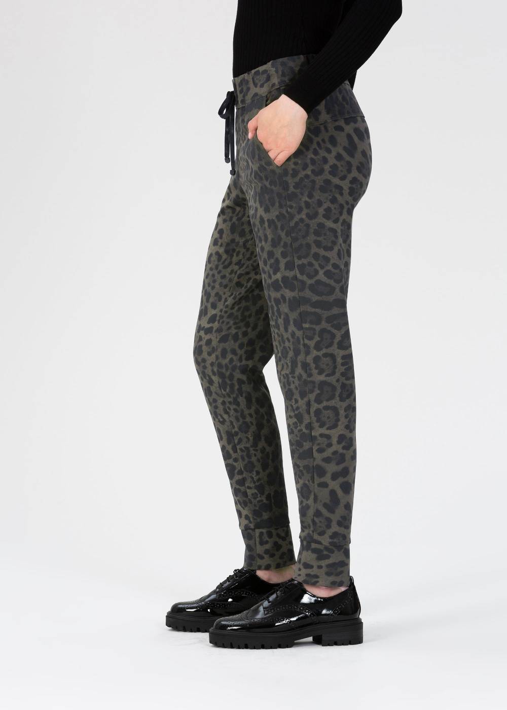 Stehmann Leo Jogpants Roxana in Rib Jersey Verkauf