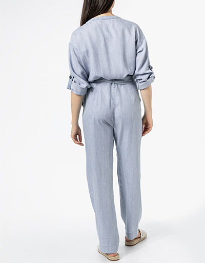 Replay Jumpsuit mit Lyocell und Leinen Günstiger Verkauf