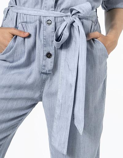 Replay Jumpsuit mit Lyocell und Leinen Günstiger Verkauf