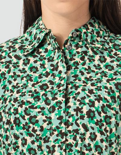 Marc O'Polo Hemdblusenkleid mit abstrakten Print Schlussverkauf