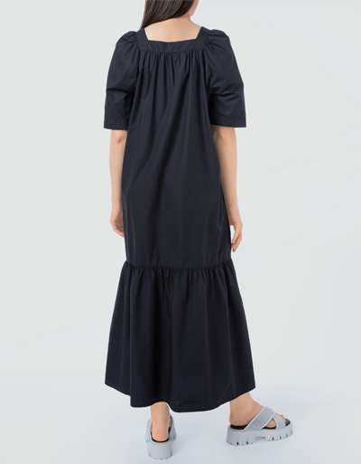 Marc O'Polo Stufenkleid mit eckigen Ausschnitt Angebote