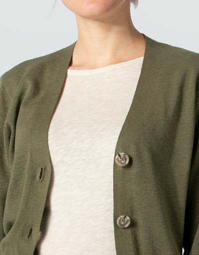 Marc O'Polo Cardigan aus Baumwolle und Leinen Günstiger Verkauf