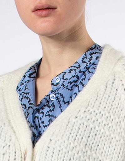 SECOND FEMALE Cardigan im lässigen Schnitt im Angebot