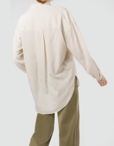 Marc O'Polo Bluse im weiten Schnitt Schlussverkauf