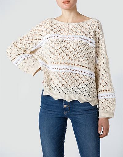LIU JO Pullover im Lochstrickmuster