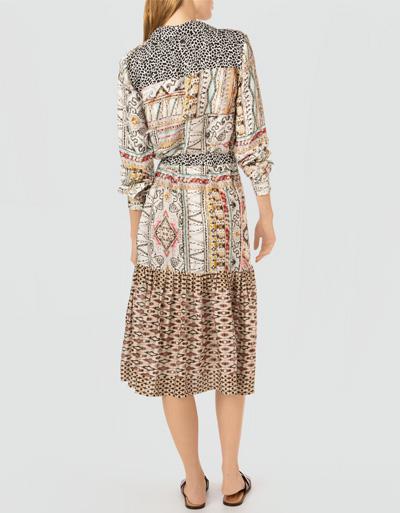 Replay Hemdblusenkleid mit aufregendem Print Günstiger Verkauf