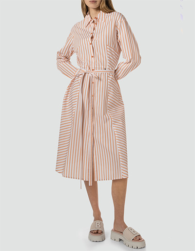 BOGNER Hemdblusenkleid in Midi Länge Verkauf