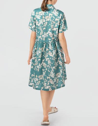 Marc O'Polo Blusenkleid mit kurzem Arm Günstiger Verkauf