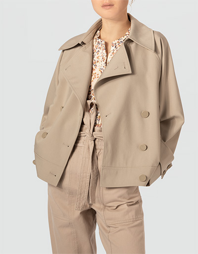SECOND FEMALE Blouson mit elastischer Saumverarbeitung