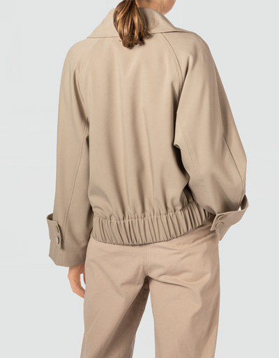 SECOND FEMALE Blouson mit elastischer Saumverarbeitung Outlet