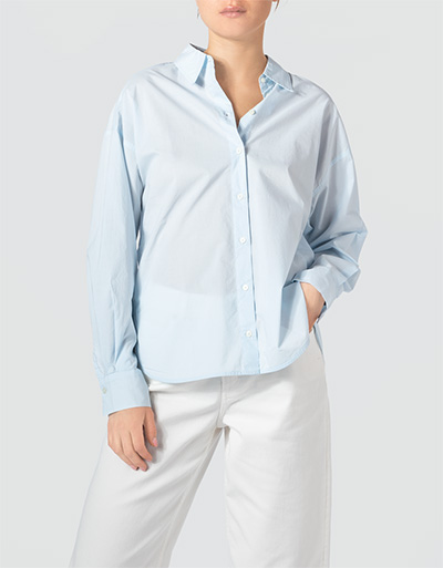 Marc O'Polo Bluse mit abgerundeten Seitenschlitzen