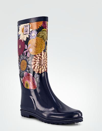 Aigle Gummistiefel mit floralen Fotoprint Schlussverkauf
