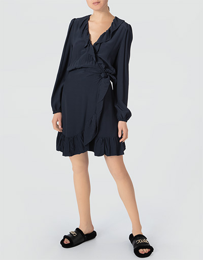 Pepe Jeans Wickelkleid mit Volants Auslauf
