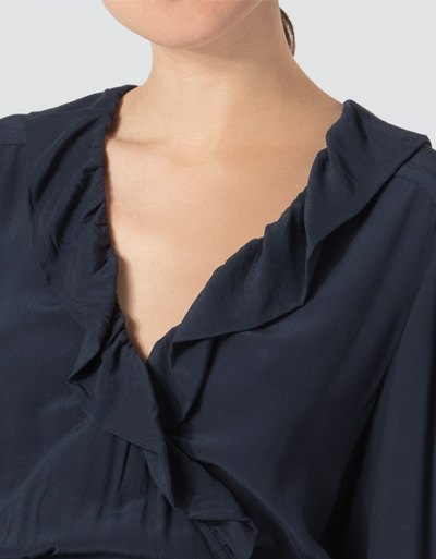 Pepe Jeans Wickelkleid mit Volants Auslauf