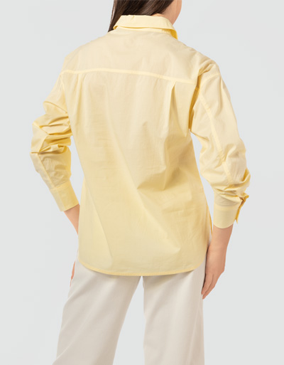 Marc O'Polo Bluse mit abgerundeten Seitenschlitzen Fabrikverkauf