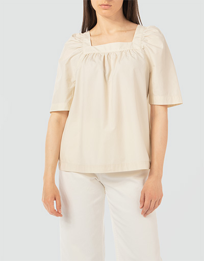 Marc O'Polo Bohemian-Bluse mit eckigem Ausschnitt Blitzverkäufe