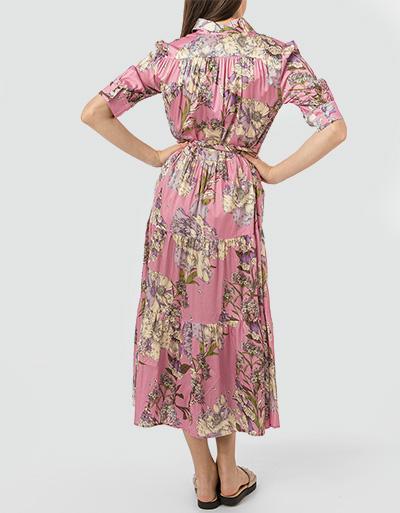 joyce & girls Kleid im Seide-Viskose-Mix Blitzverkäufe