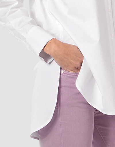 JOOP Oversized Bluse aus Baumwoll-Twill Online