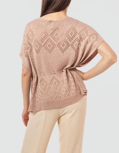 TWIN-SET Pullover mit Lochstickerei Outlet