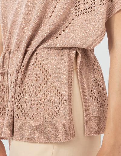 TWIN-SET Pullover mit Lochstickerei Outlet