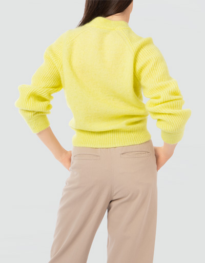 SECOND FEMALE Pullover mit Mohair Auslauf