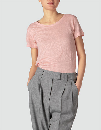 SECOND FEMALE T-Shirt aus Leinen