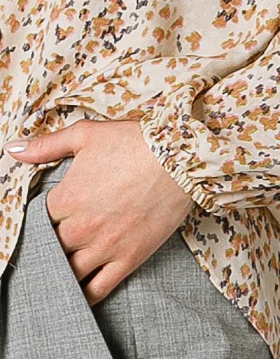 SECOND FEMALE Bluse im Tupfendesign Schlussverkauf