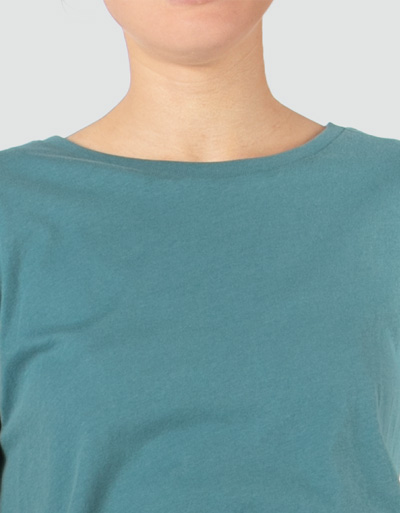 Replay T-Shirt mit Glitzerstein-Kettchen Outlet