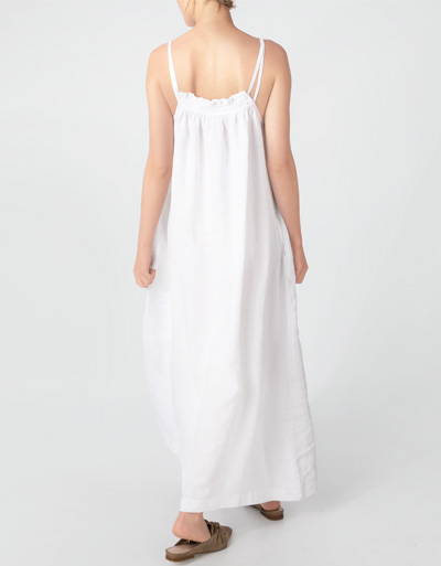Replay Maxikleid aus reinem Leinen Verkauf