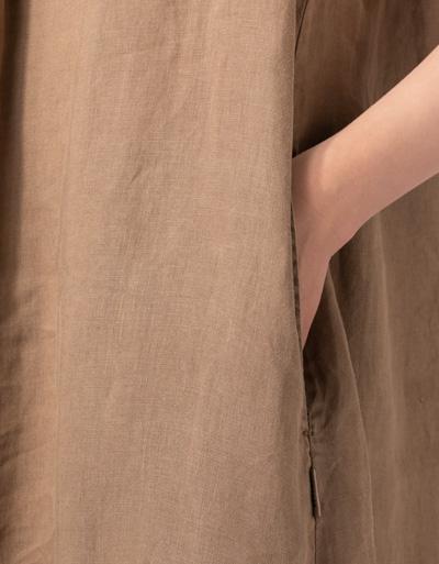 Replay Maxikleid aus reinem Leinen Angebote