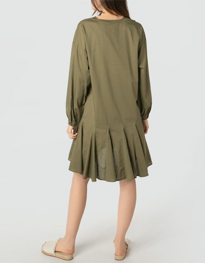 Marc O'Polo Kleid mit Godet Saum Verkauf