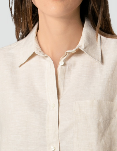 Gant Bluse aus reinem Leinen Schlussverkauf
