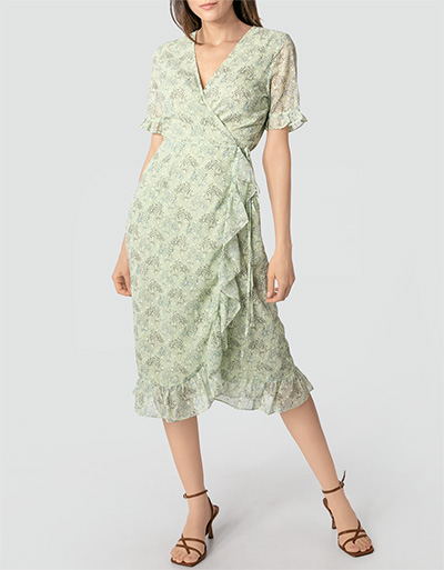 Freebird Wickelkleid mit Lurex