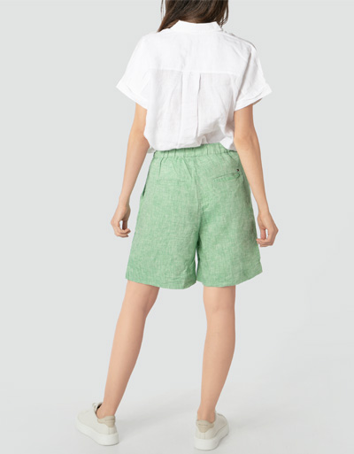 Tommy Hilfiger Shorts aus reinem Leinen Auslauf