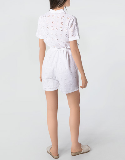 Pepe Jeans Jumpsuit mit Lochstickerei Hotsell