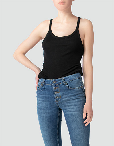 ROXY Top aus gerippten Jersey