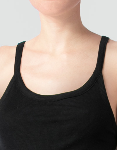 ROXY Top aus gerippten Jersey Hotsell