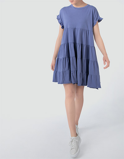 Replay Jerseykleid mit Stufensaum