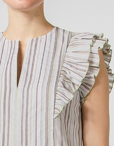 JOOP Kleid aus strukturierter Baumwolle Fabrikverkauf