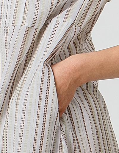 JOOP Kleid aus strukturierter Baumwolle Fabrikverkauf