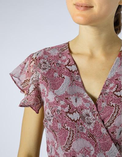 Freebird Wickelkleid mit Lurex Online