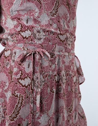 Freebird Wickelkleid mit Lurex Online
