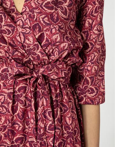 Freebird Midi-Kleid mit Flower Print Auslauf