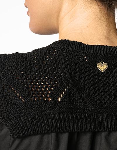 TWIN-SET Shirt im Materialmix Hotsell