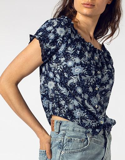 Pepe Jeans Bluse mit Rüschen Meist gekauft