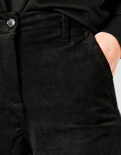 CINQUE Hose in Veloursleder Optik Meist gekauft