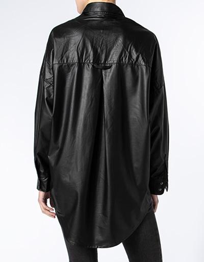 Pepe Jeans Overshirt aus Kunstleder Outlet