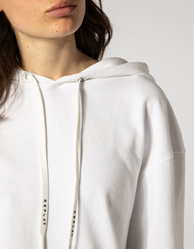 Replay Hoodie im lässigen Schnitt Verkauf