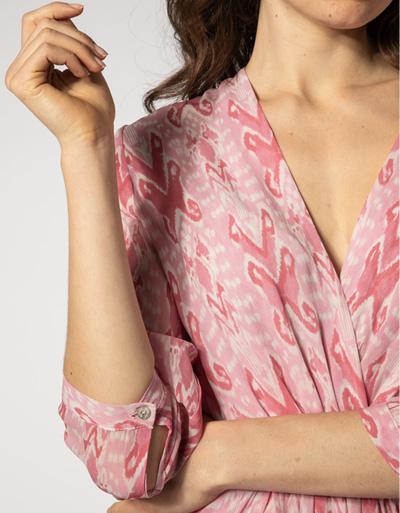 Replay Kleid mit femininen Details Schlussverkauf