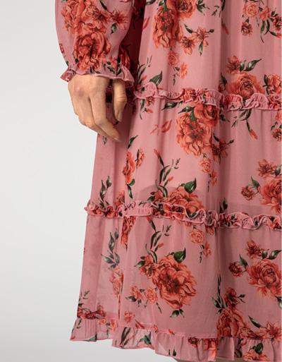 Replay Kleid im floralen Dessin Günstiger Verkauf